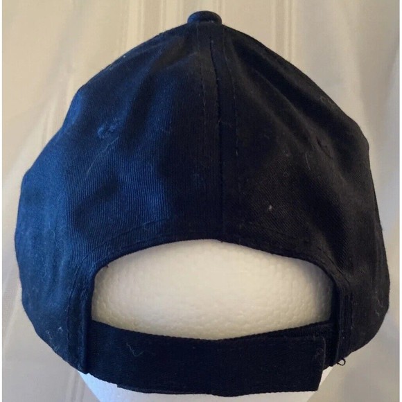 Snap On Tools Black Adjustable Hat Red White Graffiti Paint Splatter - Picture 3 of 8